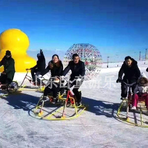 冰雪地自行車